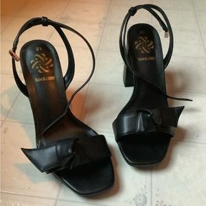 Sam and Libby black high heel shoes